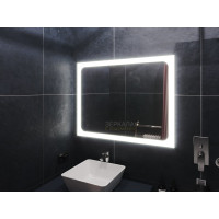 Зеркало для ванной с подсветкой Неаполь 70х50 см